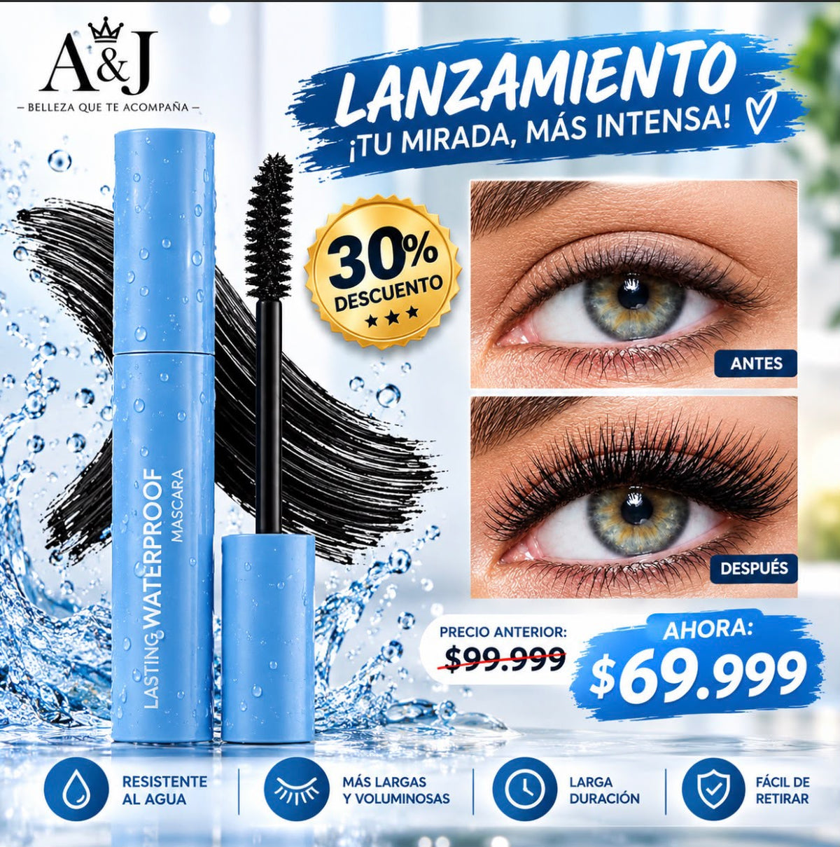 👁️ Una mirada más definida empieza con tu maquillaje.